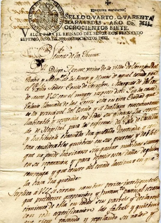 Solicitud de informe de 1810